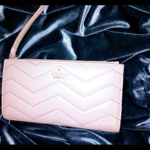 Kate spade light blush pink wallet